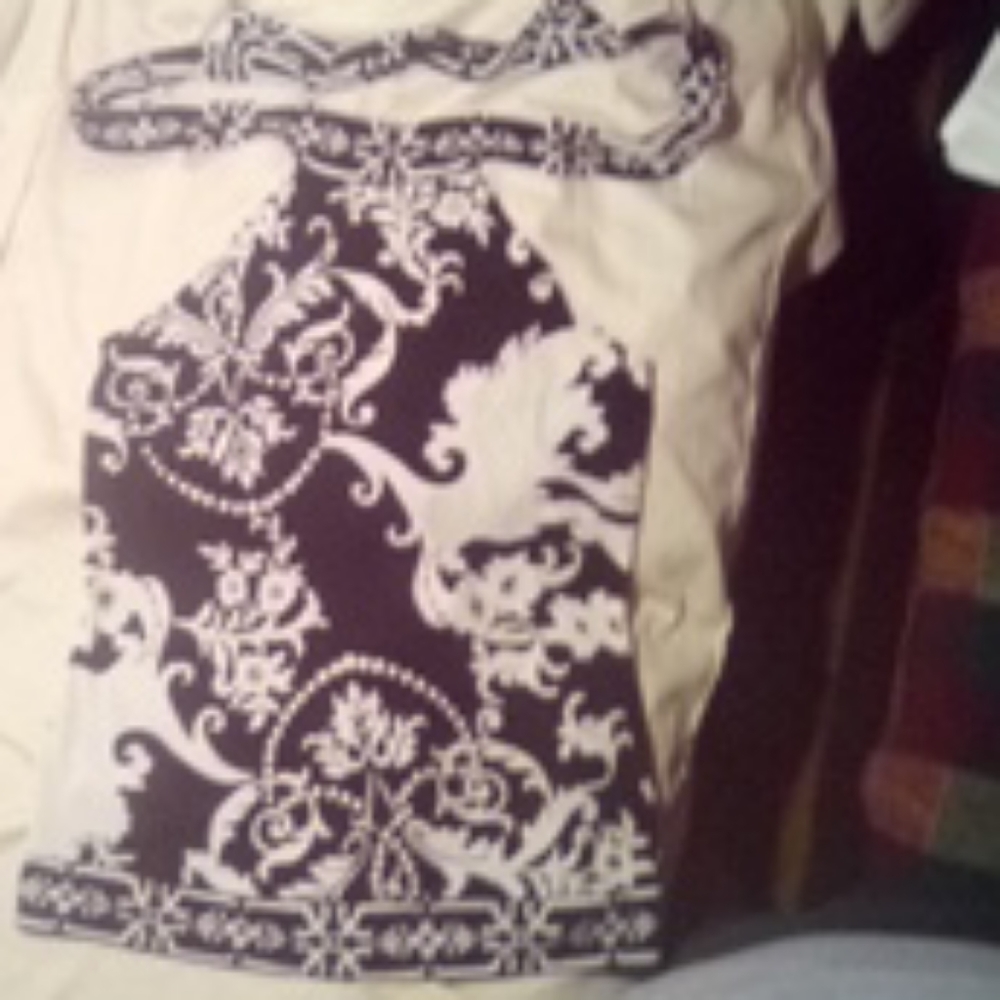 White House Black market blouse/mini dress